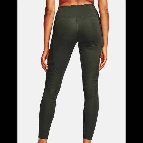 *NWT* Under Armour Women’s UA Rush ColdGear Jacquard Leggings Size M - Picture 2 of 8